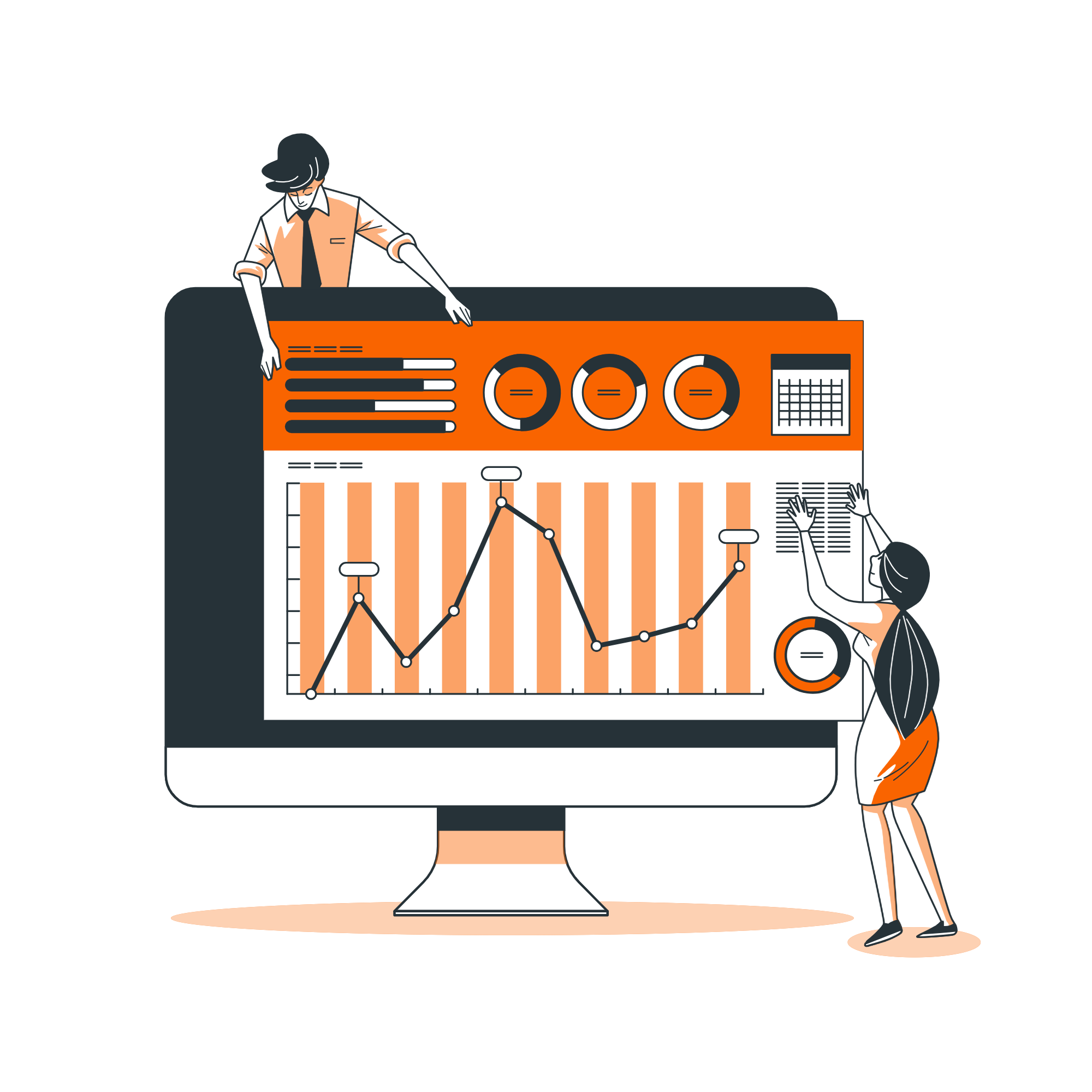 Statistical Analysis Icon