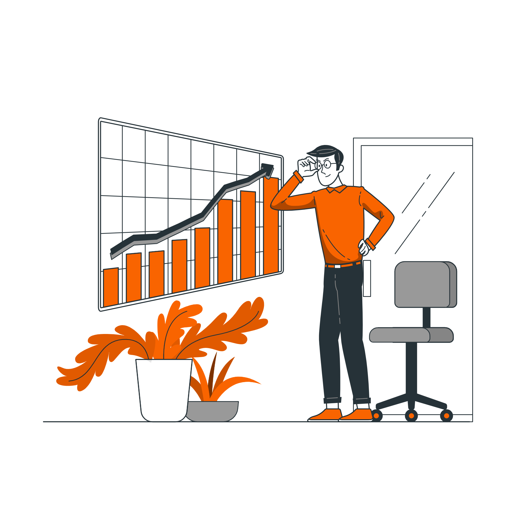 Self service Analysis Icon